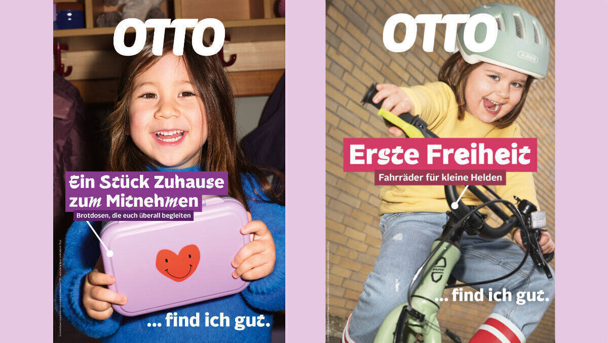Motive aus der neuen Otto-Kampagne.