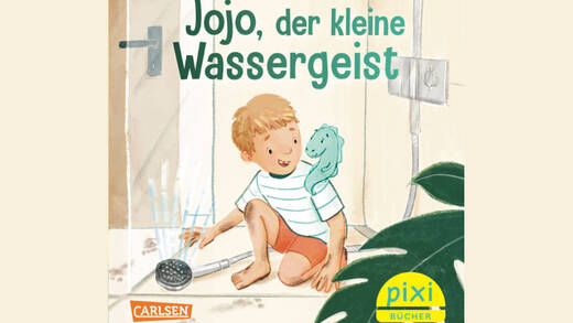 Hansgrohe nutzt ein Pixi als Anker seiner Jubiläumsstory