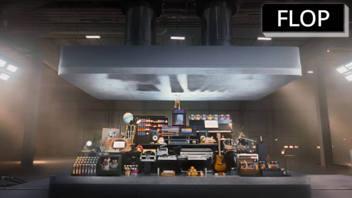Eine Katastrophe: Der neue iPad-Spot von Apple.