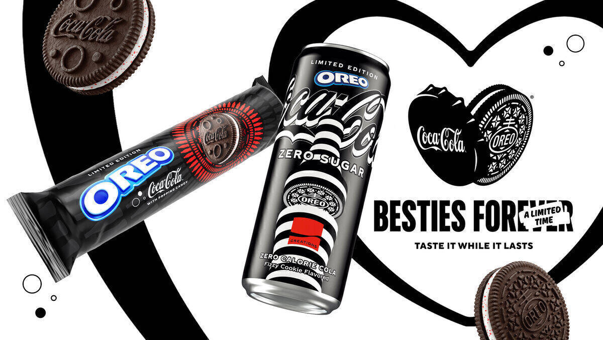 Coca-Cola und Oreo tun sich zusammen.