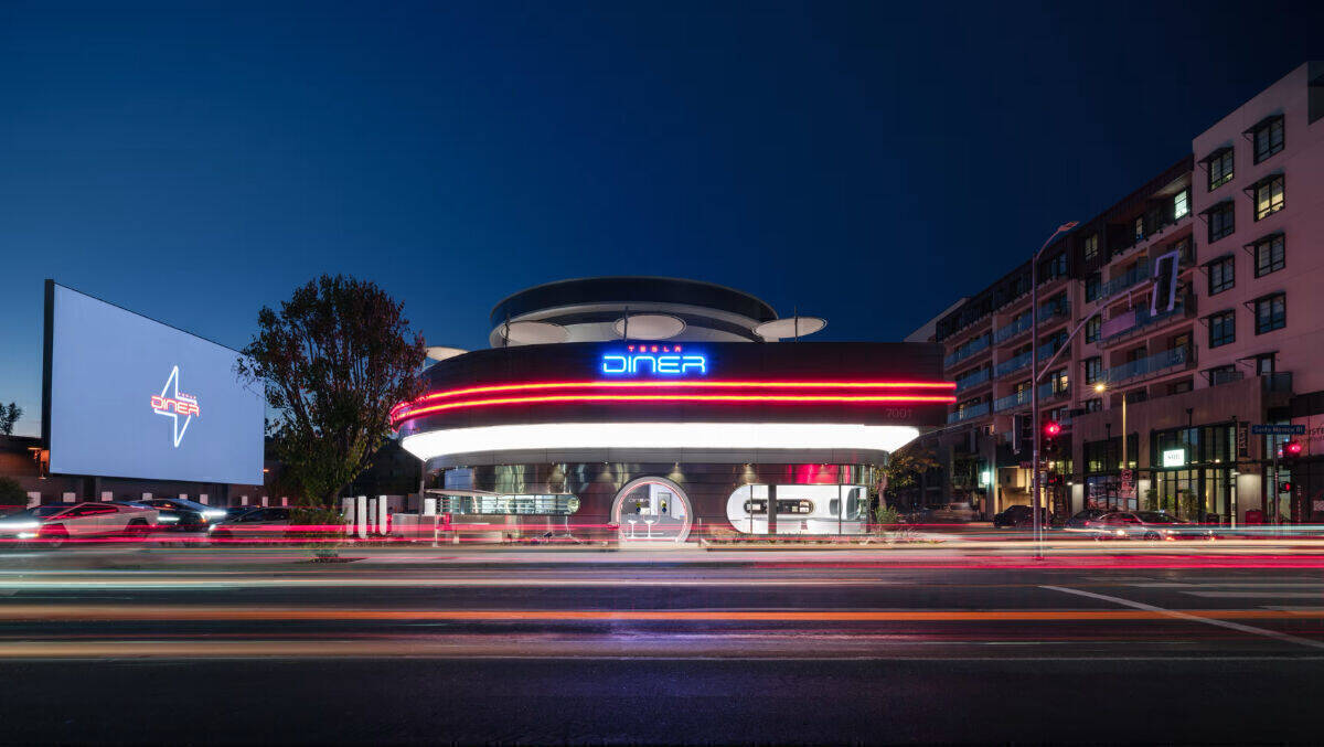 Tesla eröffnet in Hollywood seinen ersten Diner