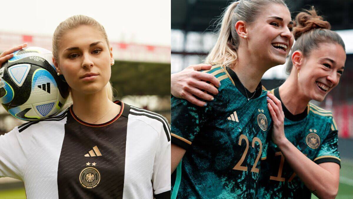 Stark gefragt: Die Trikots der Frauen-Nationalmannschaft