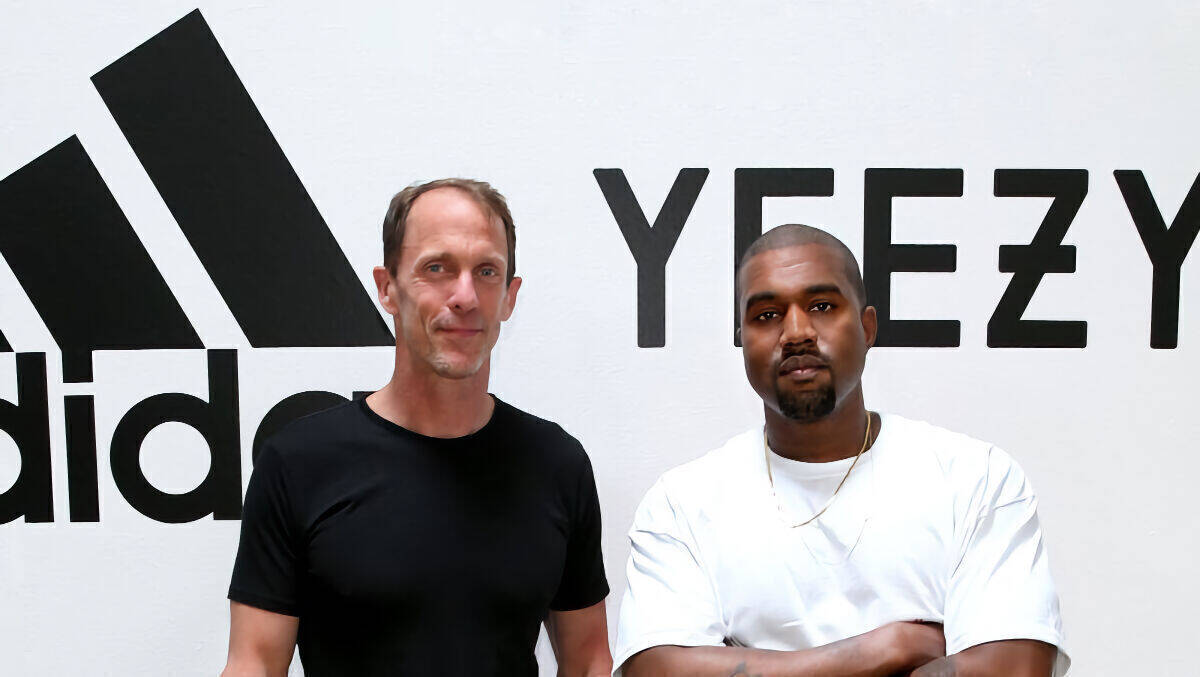Kanye West und Adidas-Ex-CMO Eric Liedtke: Ein Bild aus besseren Adidas-Tagen.