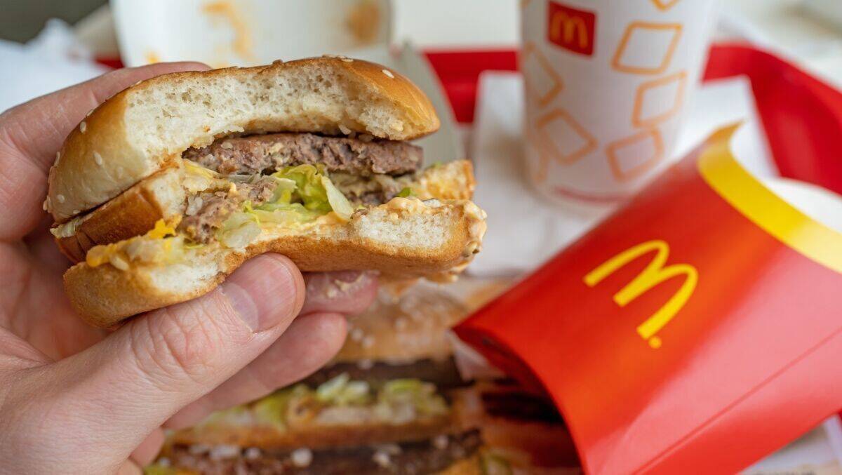 Der "echte" Big Mac wie er leibt und lebt.