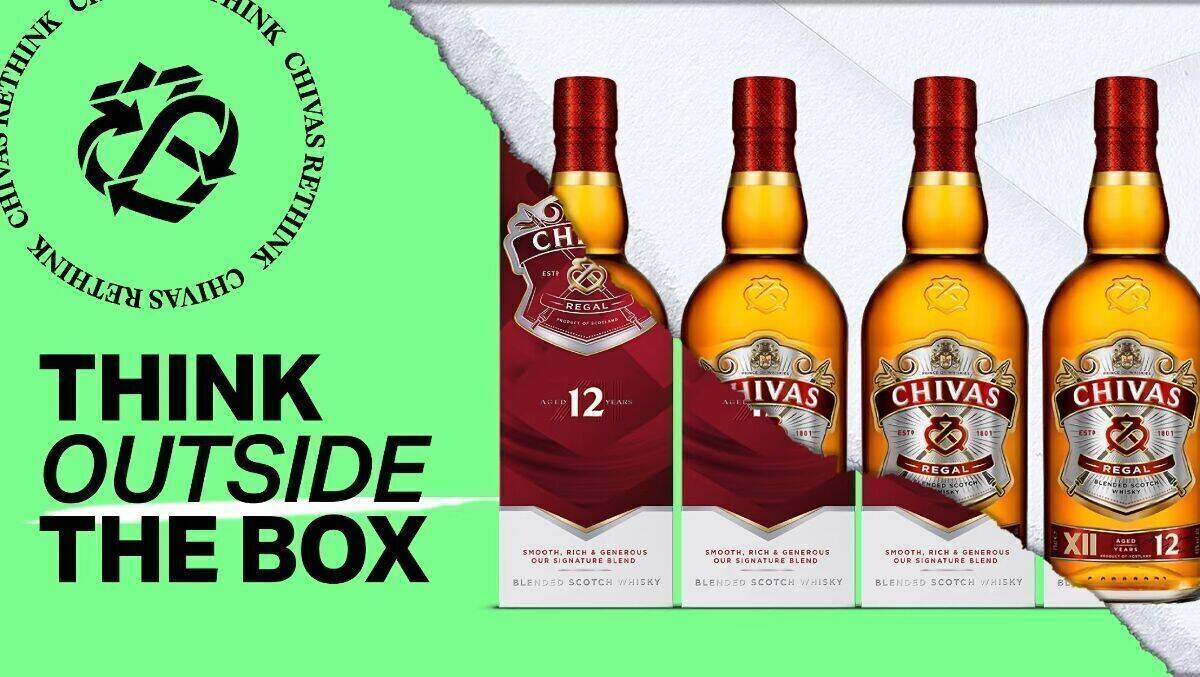 Chivas Regal verliert seine Umverpackung.