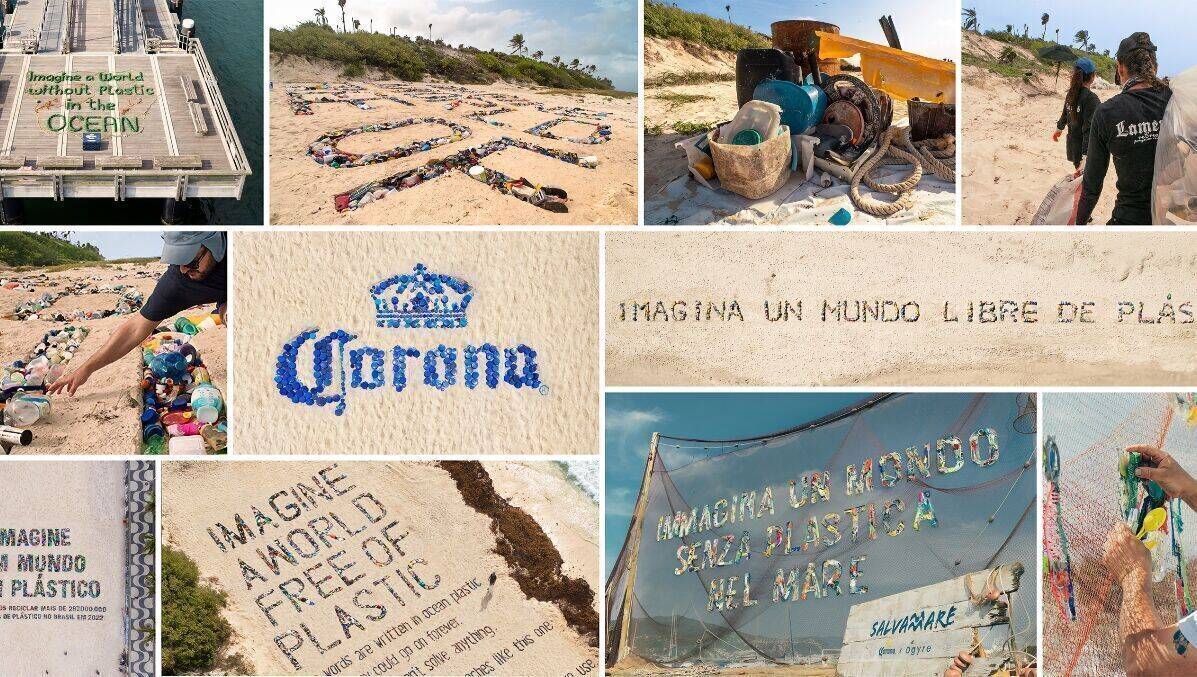 Corona Extra kämpft weiter gegen den Plastikmüll in den Weltmeeren.