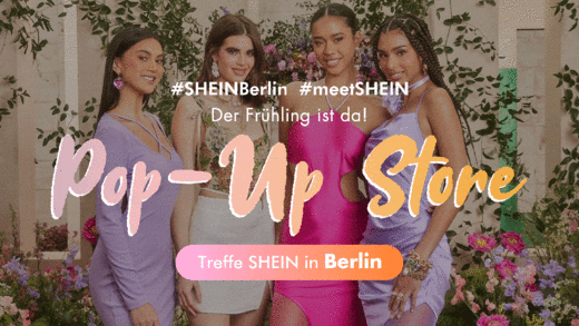 Shein ist zwar digital-first, setzt aber auch auf Pop-up-Stores.