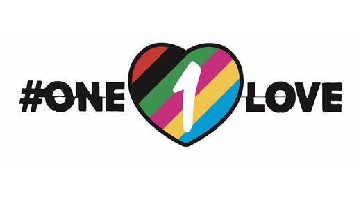 Beim DFB heißt es nun "One Love" statt Rewe
