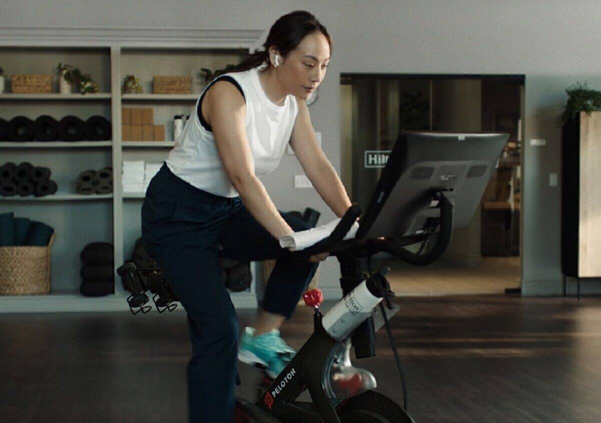 Bald in jedem Hilton-Hotel zu finden: ein Peloton-Bike.