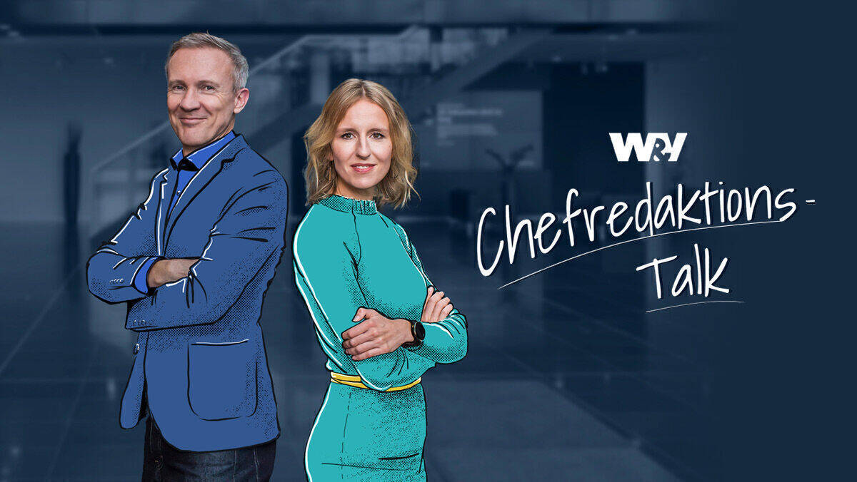 Rolf Schröter und Verena Gründel laden dich zum W&V Chefredaktions-Talk ein. 