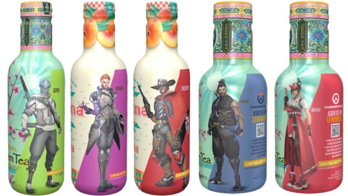 Jetzt mit Helden aus "Overwatch 2": Arizona Ice Tea.