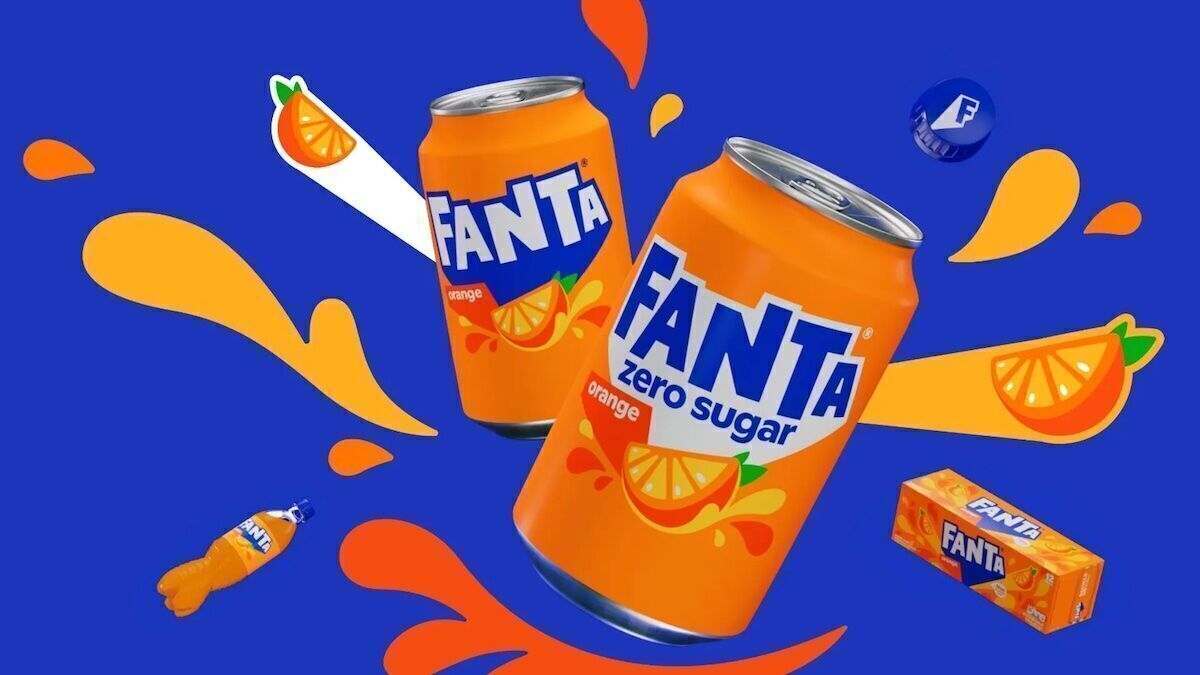Fanta tritt erstmals mit global neuem Branding auf W&V