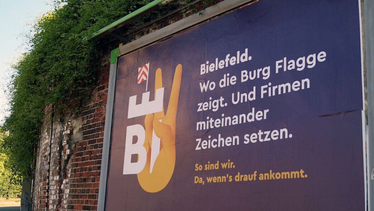 Bielefeld fällt immer wieder mit schönen Stadtmarketing-Kampagnen auf.