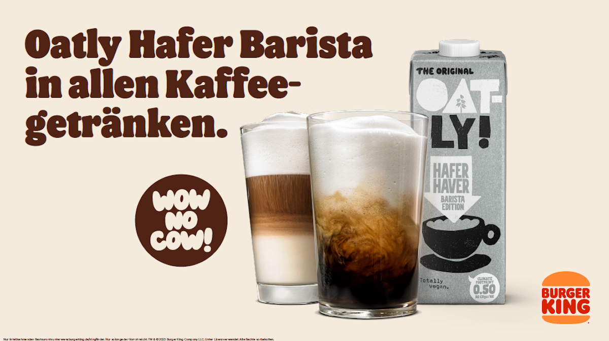 Burger King und Oatly ziehen nach den Probierwochen eine positive erste Bilanz.