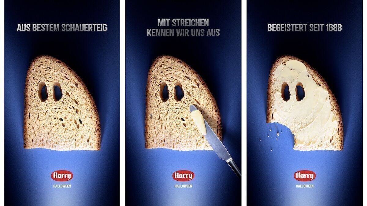 Schauerteig, Streichen und Begeistern: Die Halloween-Kampagne von Harry besticht durch ihre Einfachheit.