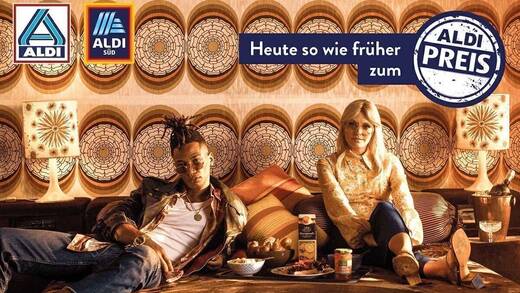 Aldi-Kampagne aus dem Jahr 2019. Auch hier wurde gerappt. 