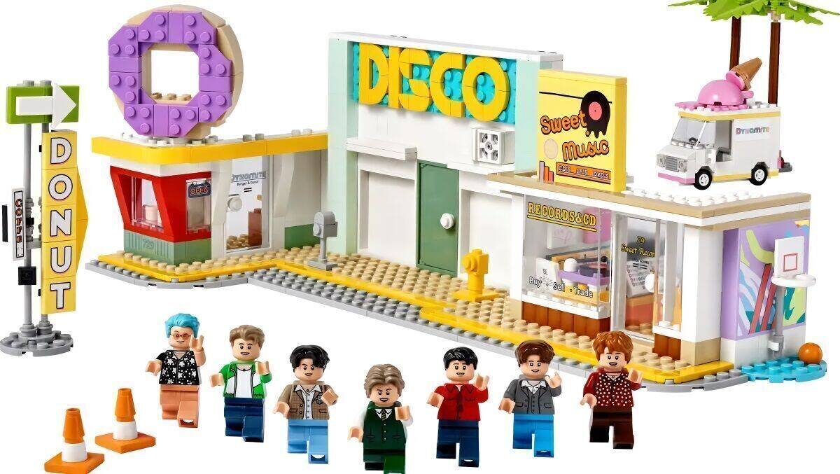 Lego hat ein Spielset in Anlehnung an BTS entworften.
