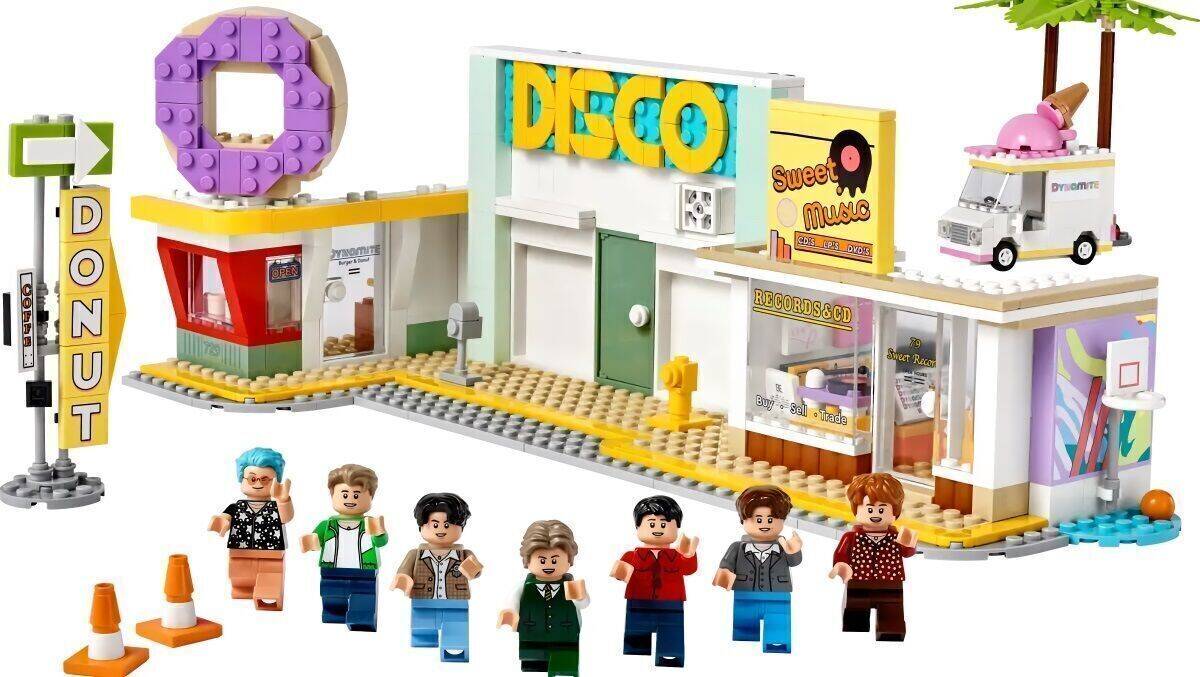 Lego hat ein Spielset in Anlehnung an BTS entworften.