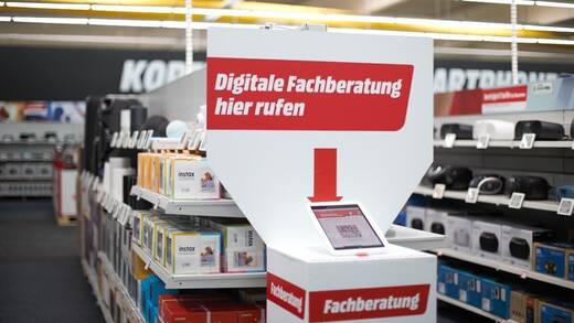 Digitale Fachberatung im MediaMarkt Xpress in Groß-Gerau