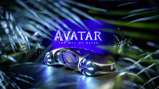 Vorgestellt wurde er bereits auf der CES 2020: Der Vision Avtr, der vom Avatar-Franchise inspiriert ist.