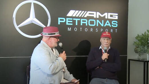 Ab 2012 war Niki Lauda im Aufsichtsrat des Mercedes Formel 1-Teams.