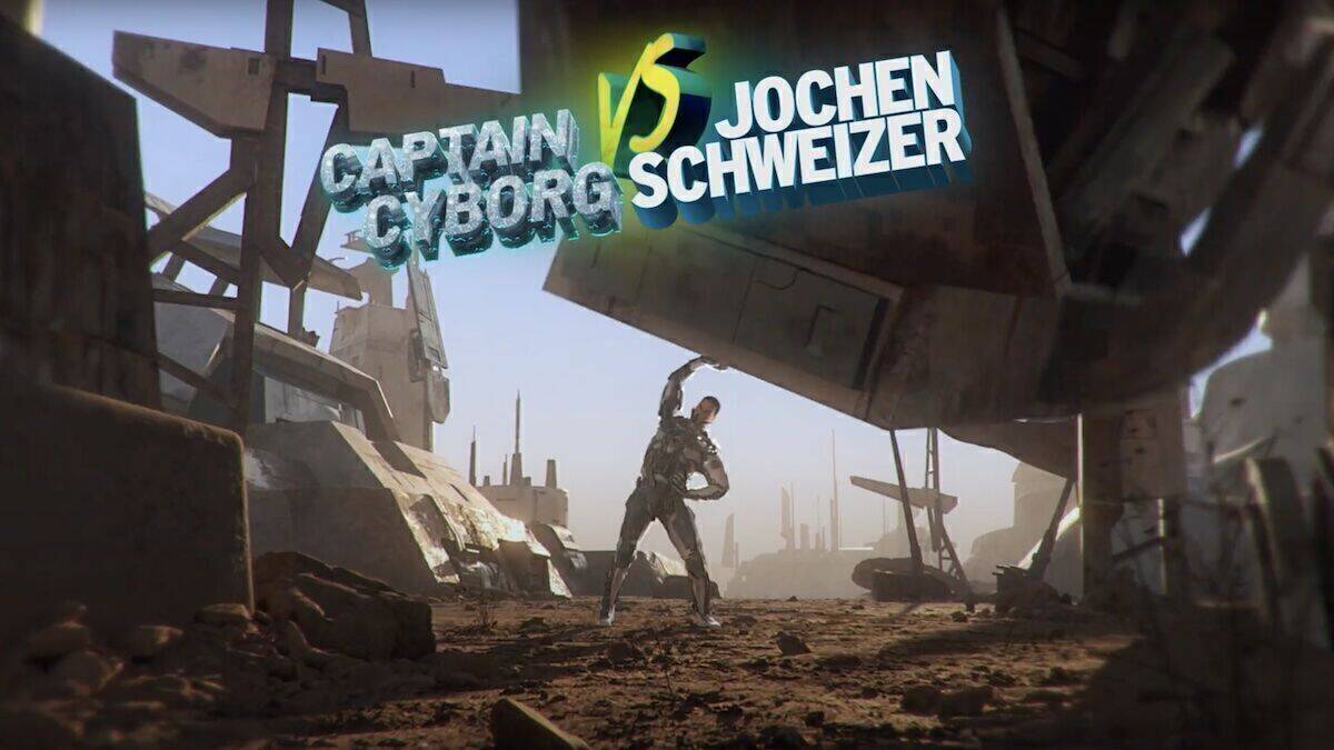 Captain Cyborg ist stark und furchtlos. Doch leider spürt er nichts. Wir Menschen schon.