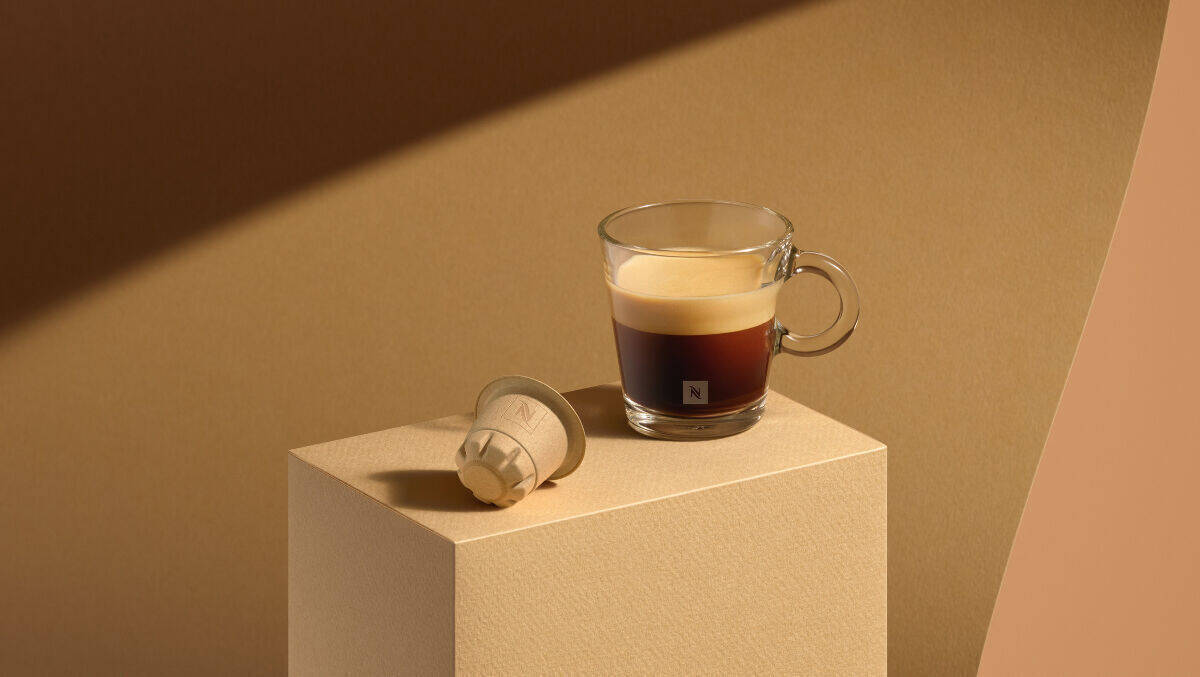 Nespresso testet kompostierbare Kaffeekapseln.