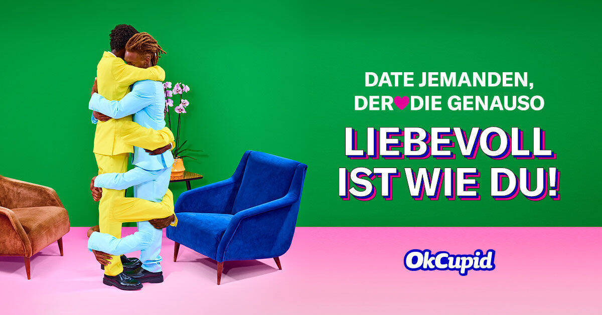 OkCupid-Kampagne: Date jemanden, der genauso ____ ist wie du.