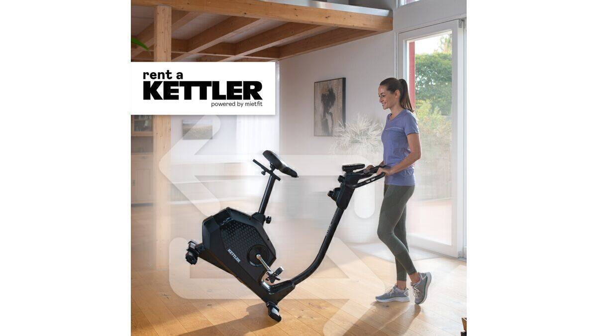 Die Heimsportgeräte von Kettler können in Zukunft auch gemietet werden.