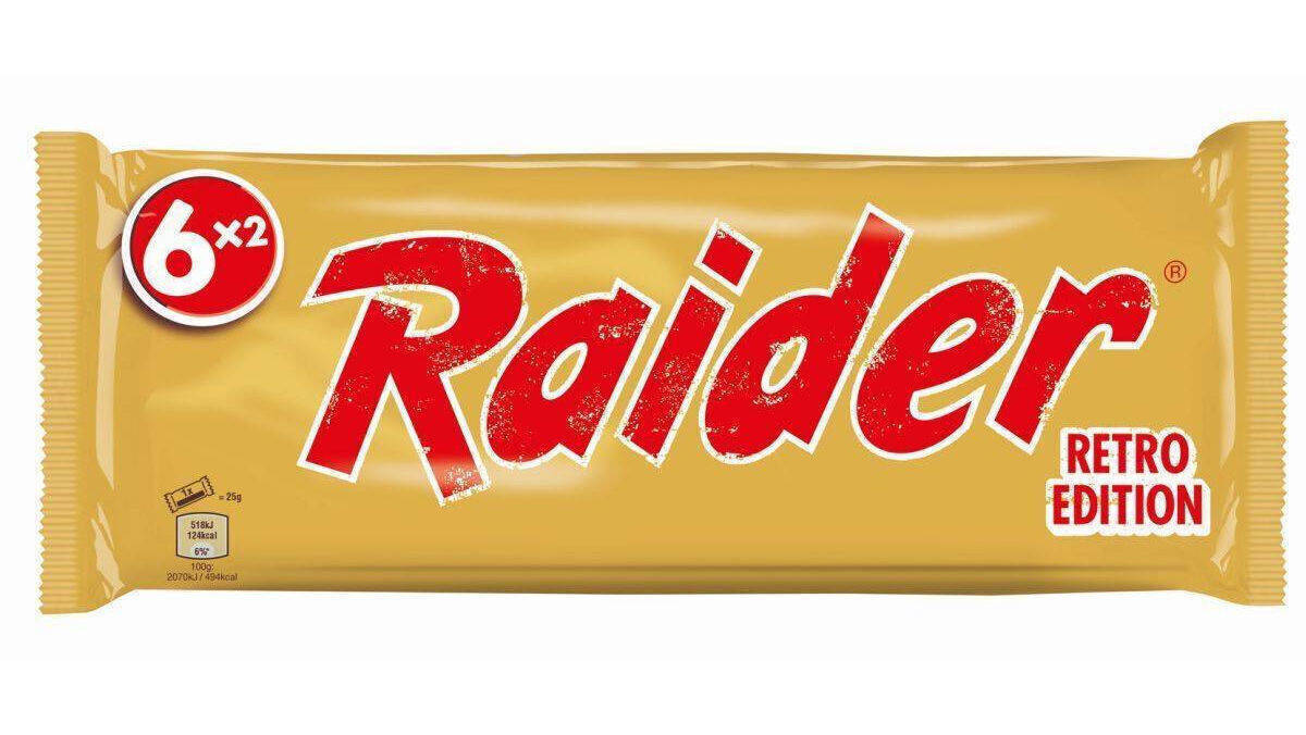 Für begrenzte Zeit wird Twix wieder zu Raider.