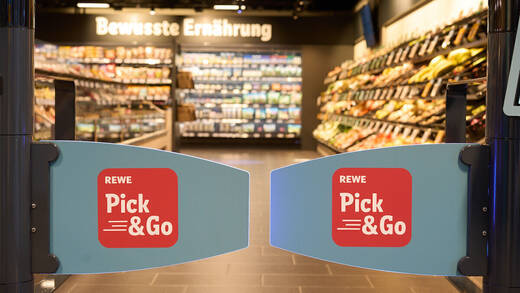 Insgesamt umfassen die Pick&Go-Märkte von Rewe bald rund 4.500 qm Verkaufsfläche.