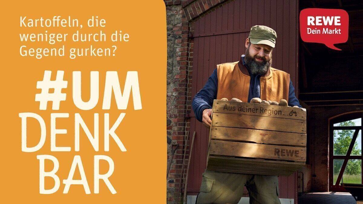 Unter dem Hashtag #umdenkbar finden in Zukunft alle grünen Initiativen der Handelskette statt.