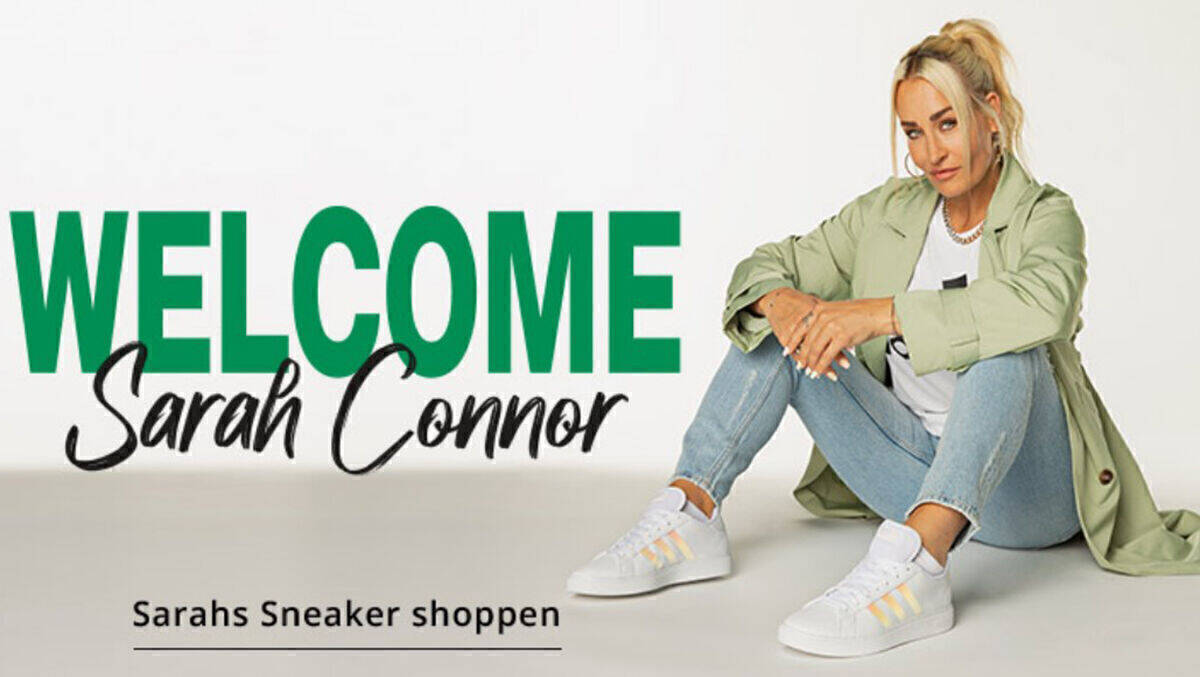 Sarah Connor ist neues Testimonial für die Deichmann-Kooperation mit Adidas.
