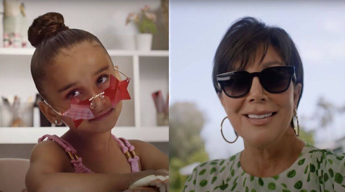 "Très chic!" Dream Kardashian und Kris Jenner stylen sich gemeinsam auf - trotz Distanz.