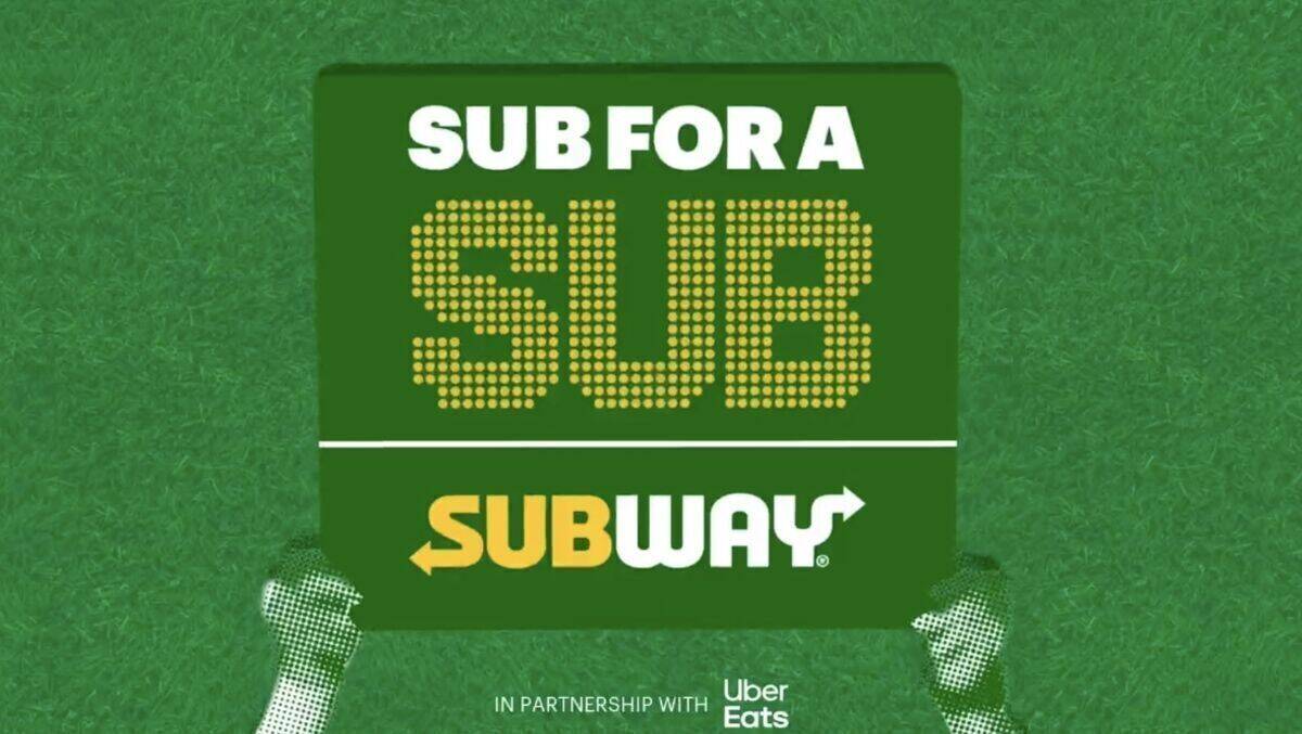 Bei jeder Auswechslung gab's ein Subway-Sub billiger.