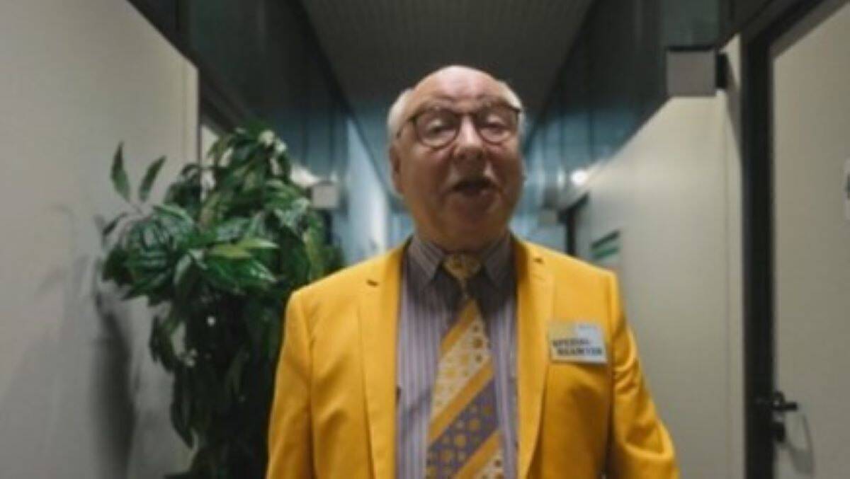 Hans-Joachim Heist aka Gernot Hassknecht macht als Testimonial klar: "Diskriminierung? Da hab ich was gegen!"