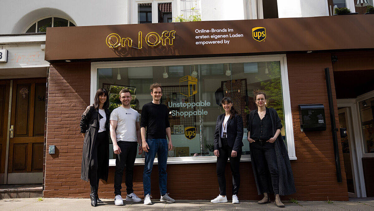 Der Pop-up-Store im Hamburger Schanzenviertel mit Gründer:innen der dort gezeigten Start-ups