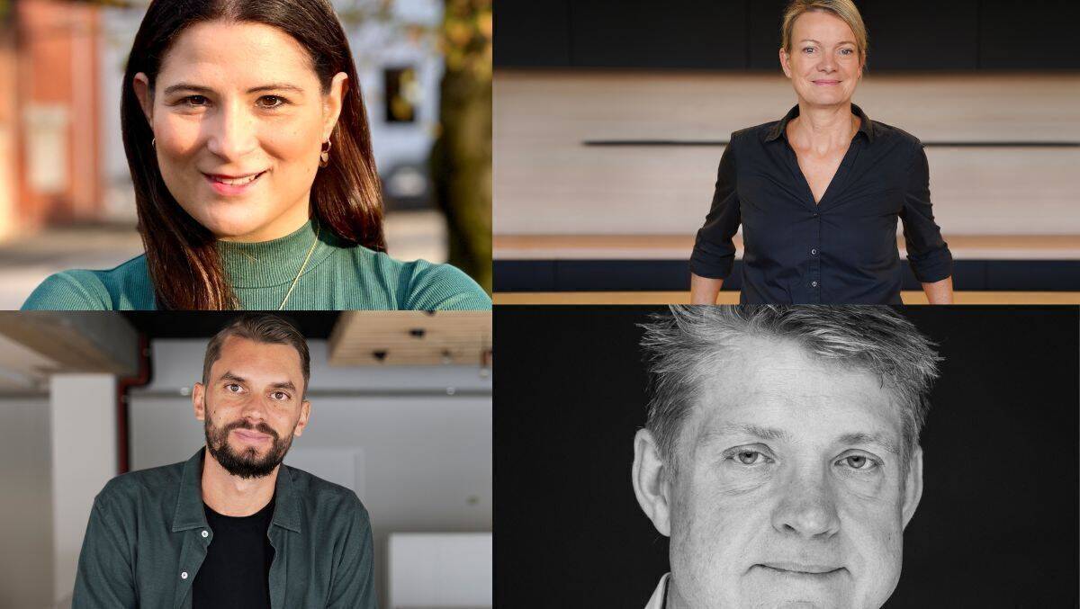 Patricia Grundmann, Obi First Media Group (o. l.), Sabine Jünger, Otto Advertising (o. r.), Uwe Roschmann, Omnicom Media Group Germany (u. l.), Torsten Ahlers, Mediamarkt Saturn (u. r.)