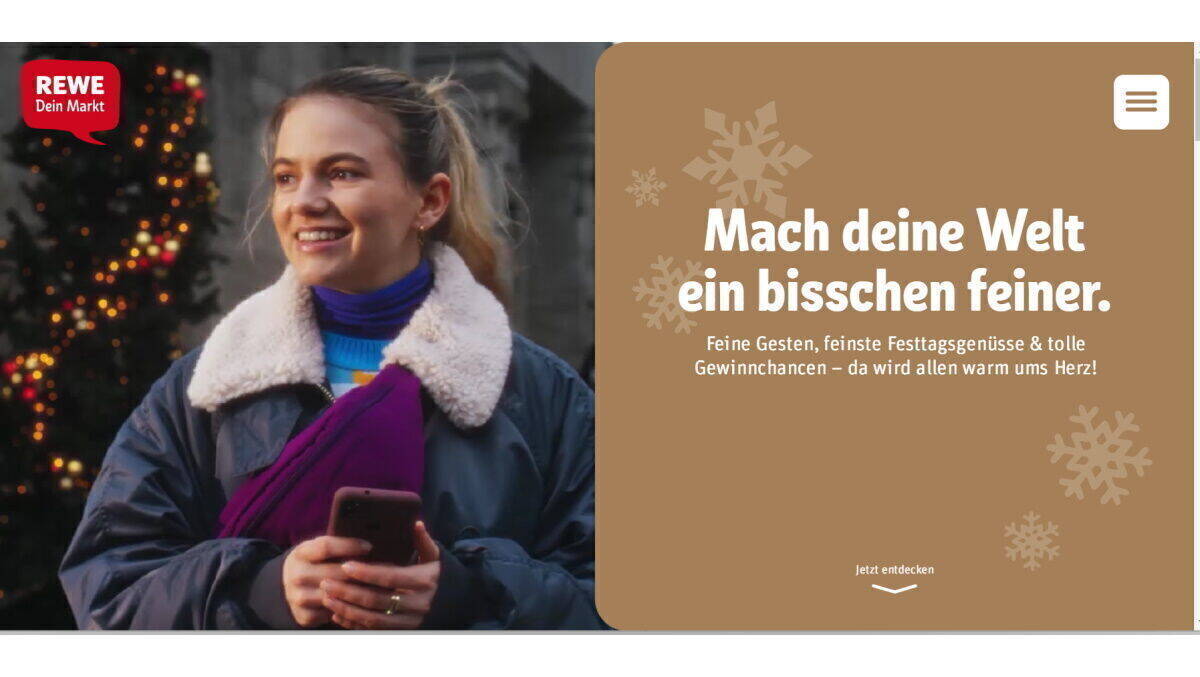 Werbung für feine Gesten