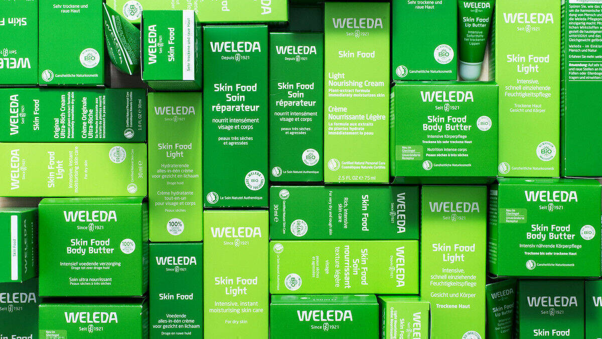 Eigentlich bringt Weleda schon die richtigen Voraussetzungen mit. Das mit Select entwickelte Packaging ist frisch, puristisch und hip.