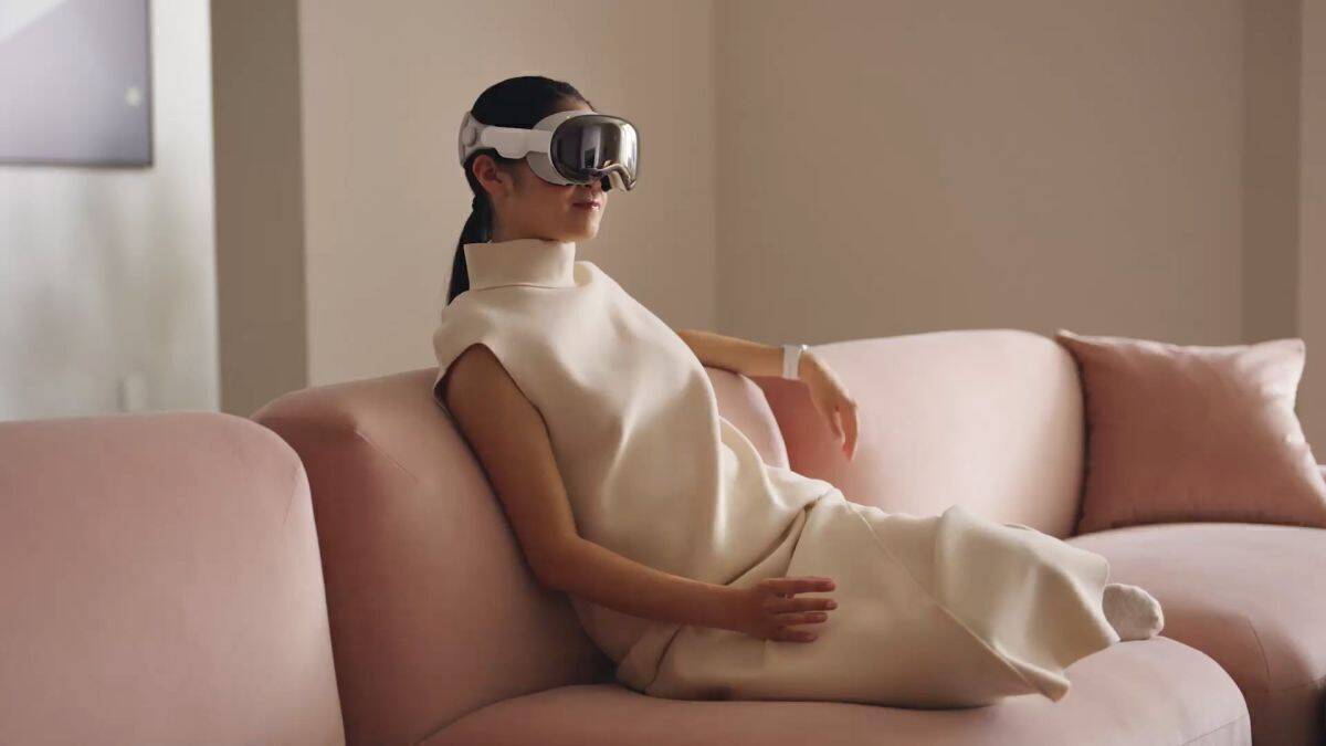 Heimkino in neuen Dimensionen mit der Apple-VR-Brille. 