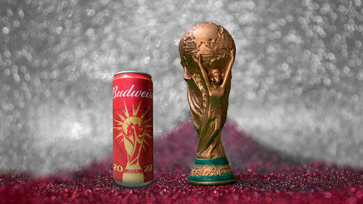 Die WM in Katar wird für Budweiser zum Problem.