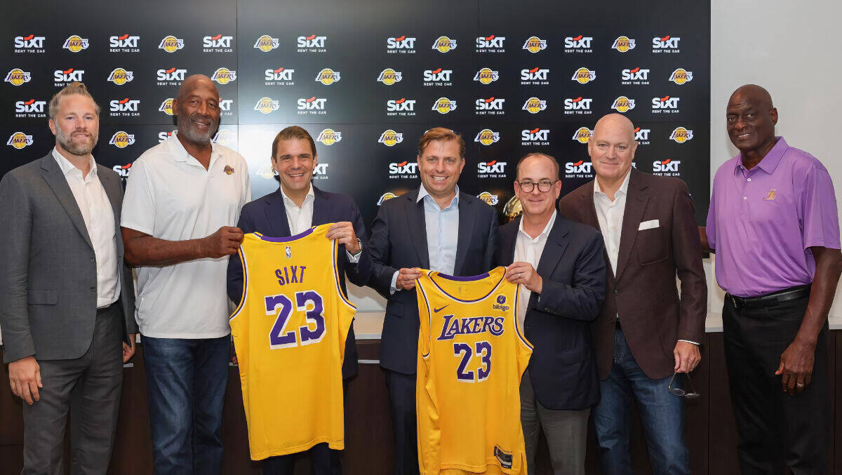 Sixt wird Partner von NBA-Teams aus Los Angeles und Chicago.