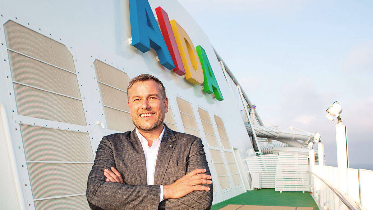 Alexander Ewig, Senior Vice President Marketing und Vertrieb bei Aida Cruises
