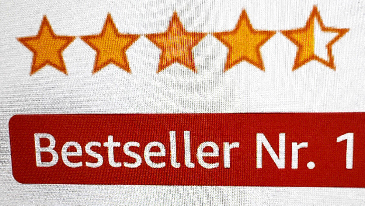 "Bestseller Nr. 1" und 4,5 Sterne – hier sollten Amazon-Kunden genau hinschauen.