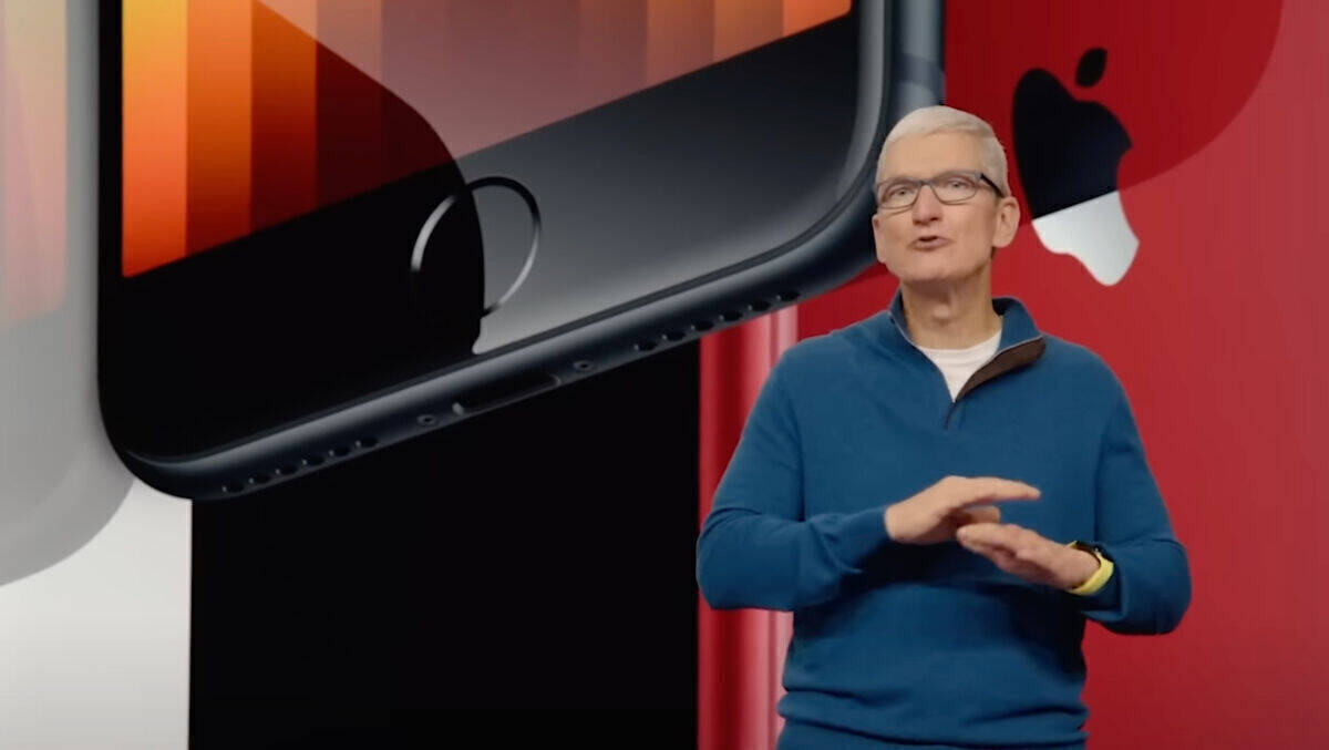 Tim Cook macht einen Cut bei einem legendären iPhone-Modell.