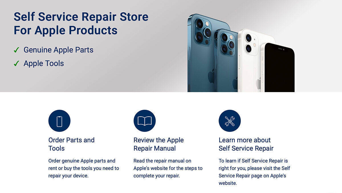 Ran an den Lötkolben! Ab sofort dürfen Apple-Kunden ihre iPhones selbst reparieren.