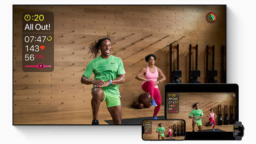 Apple Fitness+ funktioniert ab Montag auch ohne Watch.