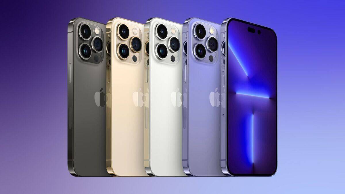 Apple-Liebe zu Lila? Das iPhone 14 soll eine neue Farbe erhalten.