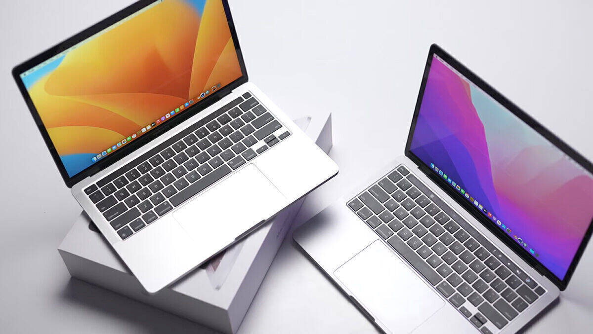 MacBook Pro M1 vs. M2 – der Vergleich bringt erstaunliche Ergebnisse.